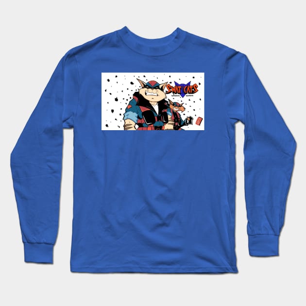 Swat Kats Long Sleeve T-Shirt by Tazartist